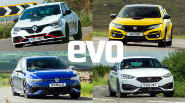Fastest hot hatchbacks - header